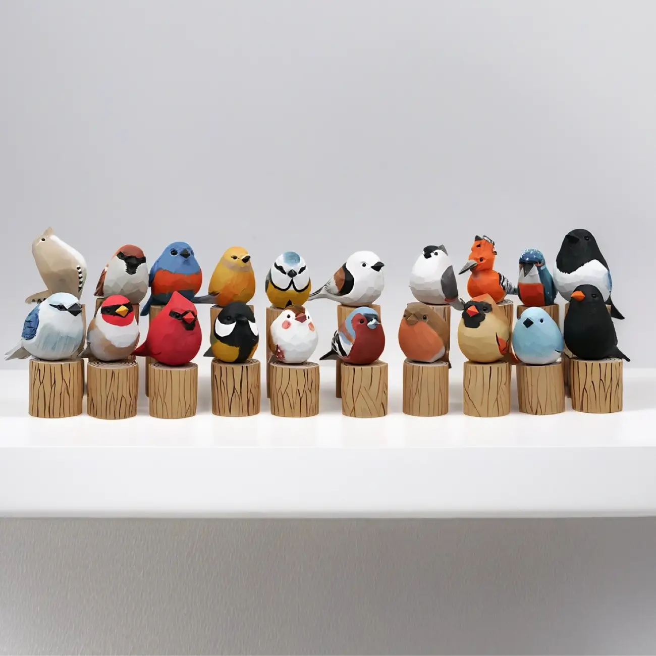 Handcrafted Wooden Birds: A Unique Gift Idea