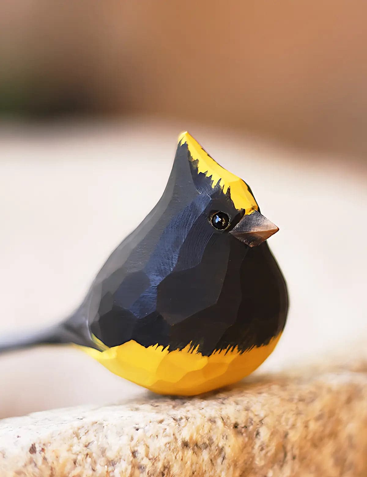 Audubon-Crested-Tit-Wood-Carving-Ornament-07