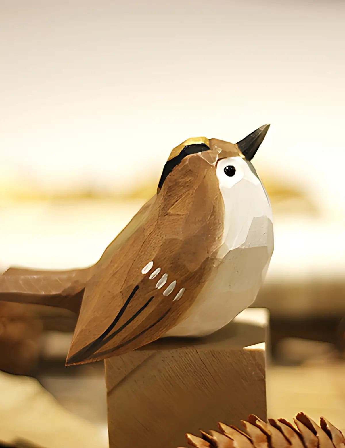 Goldcrest-Ornamental-Bird-Wood-Carving-06