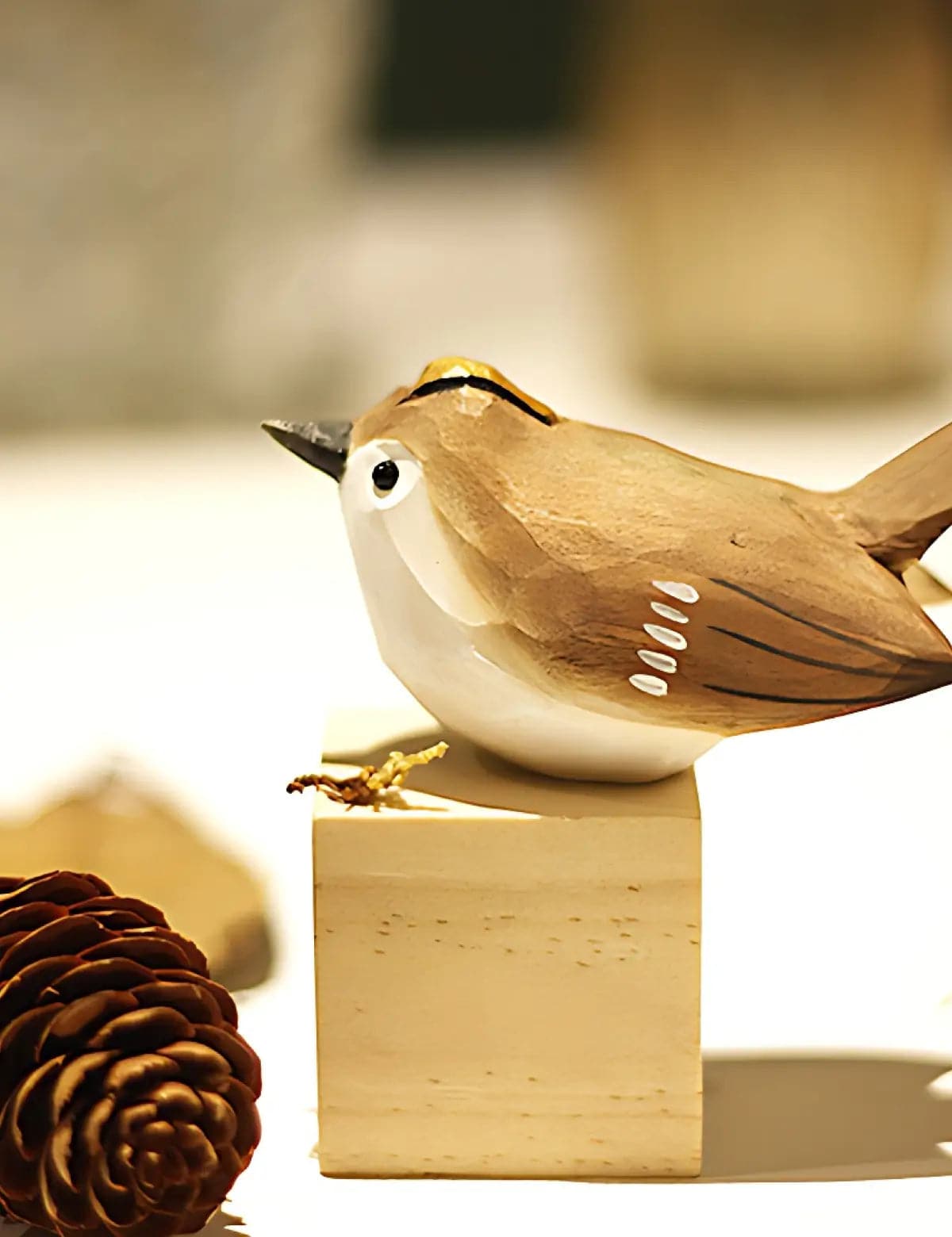 Goldcrest-Ornamental-Bird-Wood-Carving-08