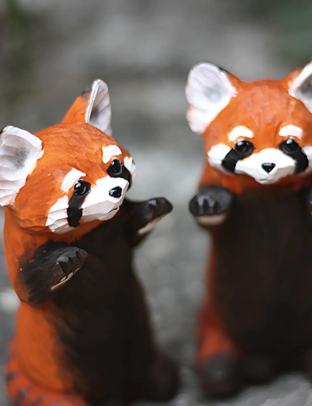 Handcrafted-Red-Panda-Wood-Decor-Home-Accent-06