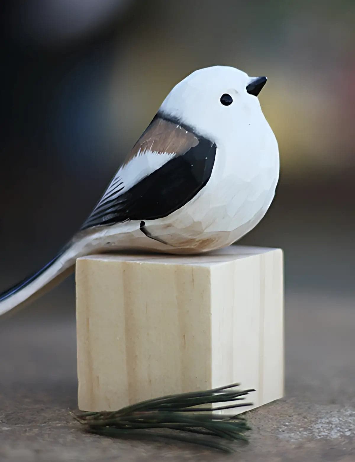 Long-tailed-Tit-Avian-Art-Piece-Carving-06