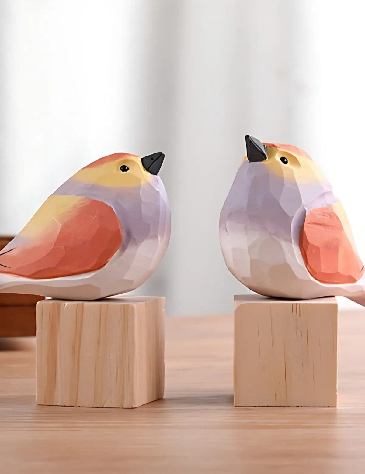 Pastel-Sparrow-Contemporary-Bird-Art-Carving-08