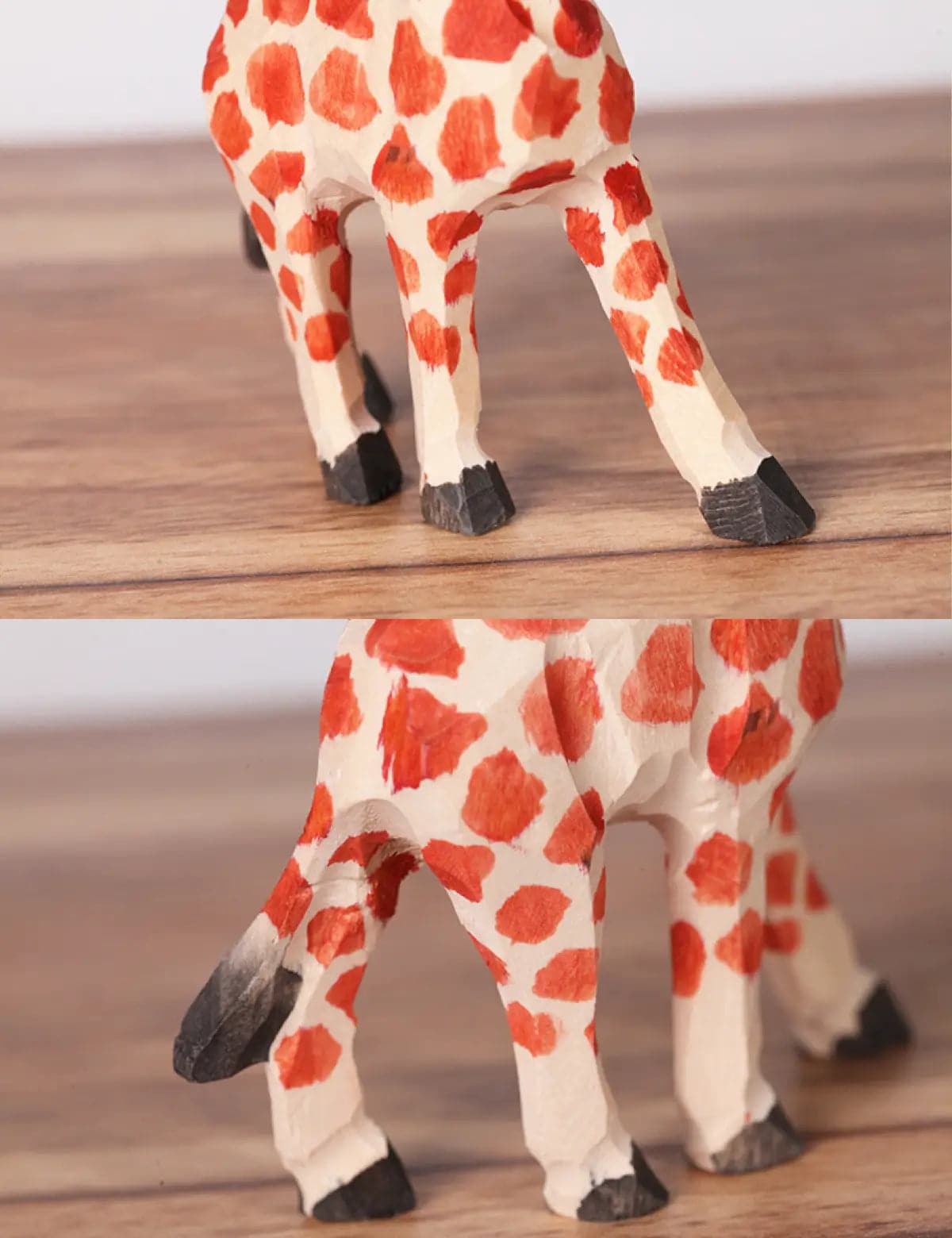 Savannah-Giraffe-Wood-Carving-Fauna-Ornament-08