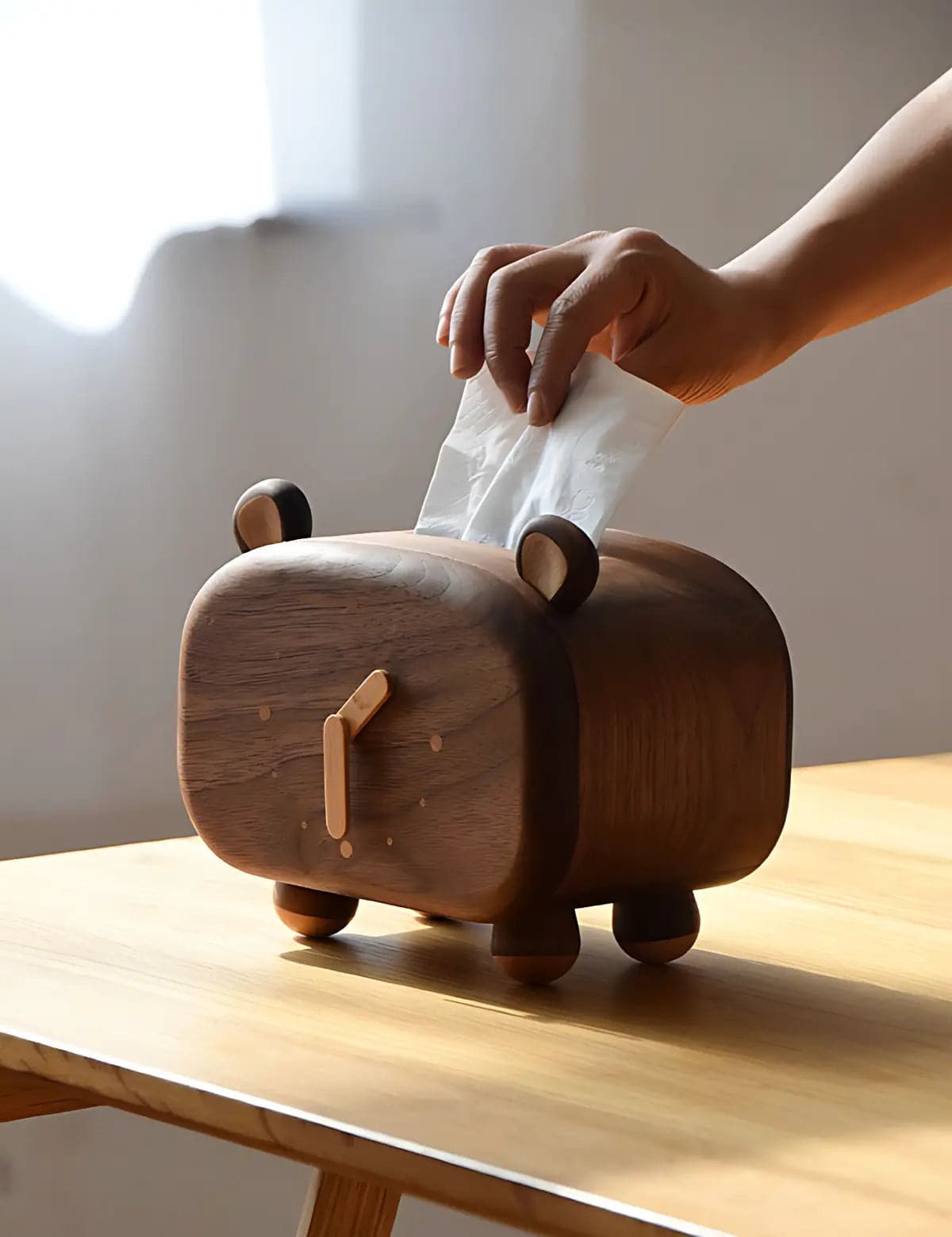 Unique-Bear-Shaped-Wooden-Tissue-Box-Holder-02
