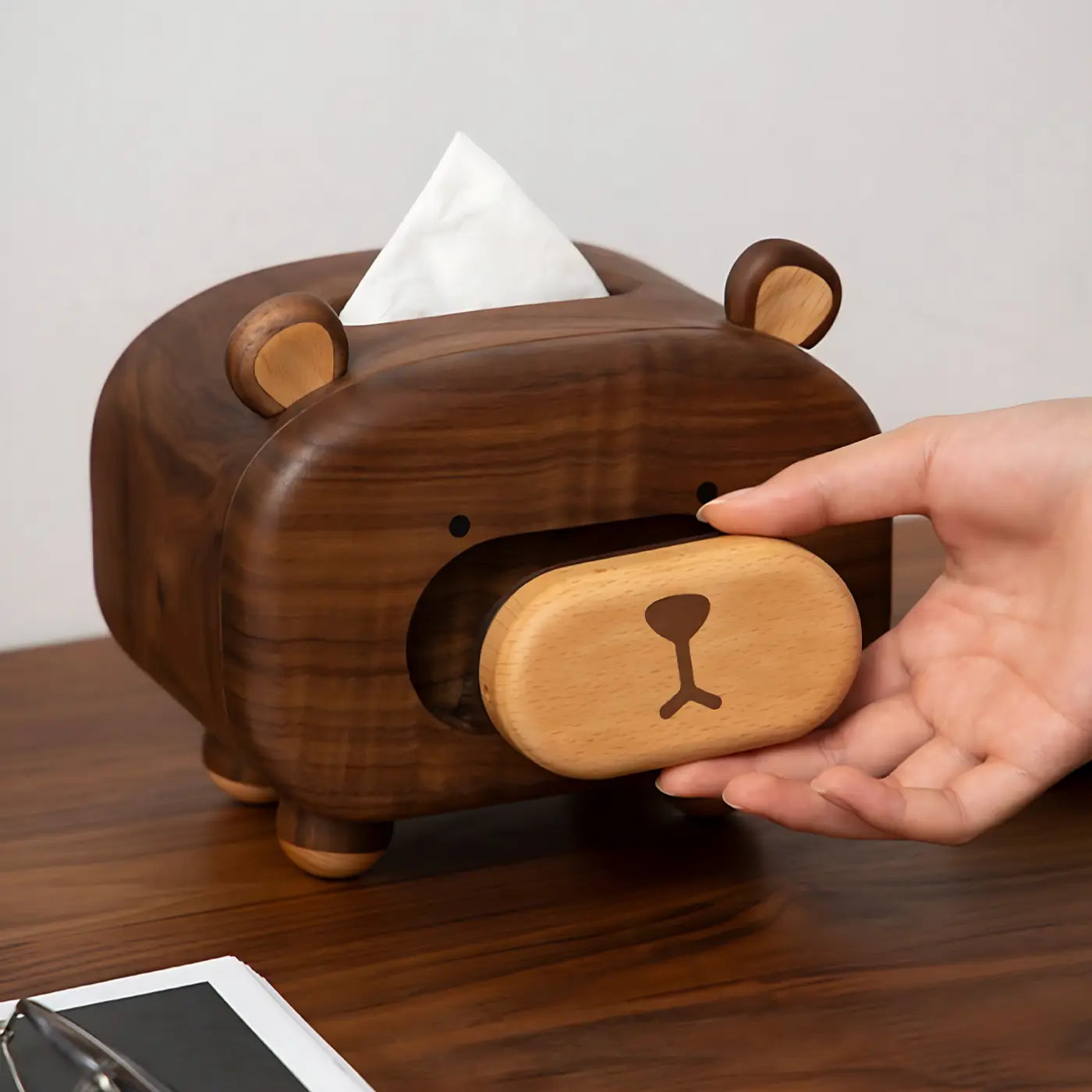 Whimsical-Bear-Shaped-Wooden-Tissue-Box-with-Toothpick-Holder-013