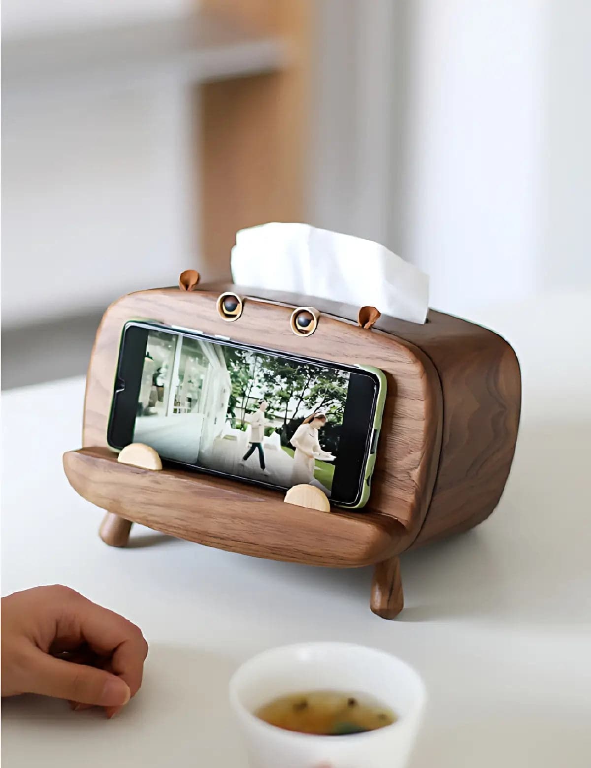 hippopotamus-multifunctional-wooden-tissue-box-phone-holder-09