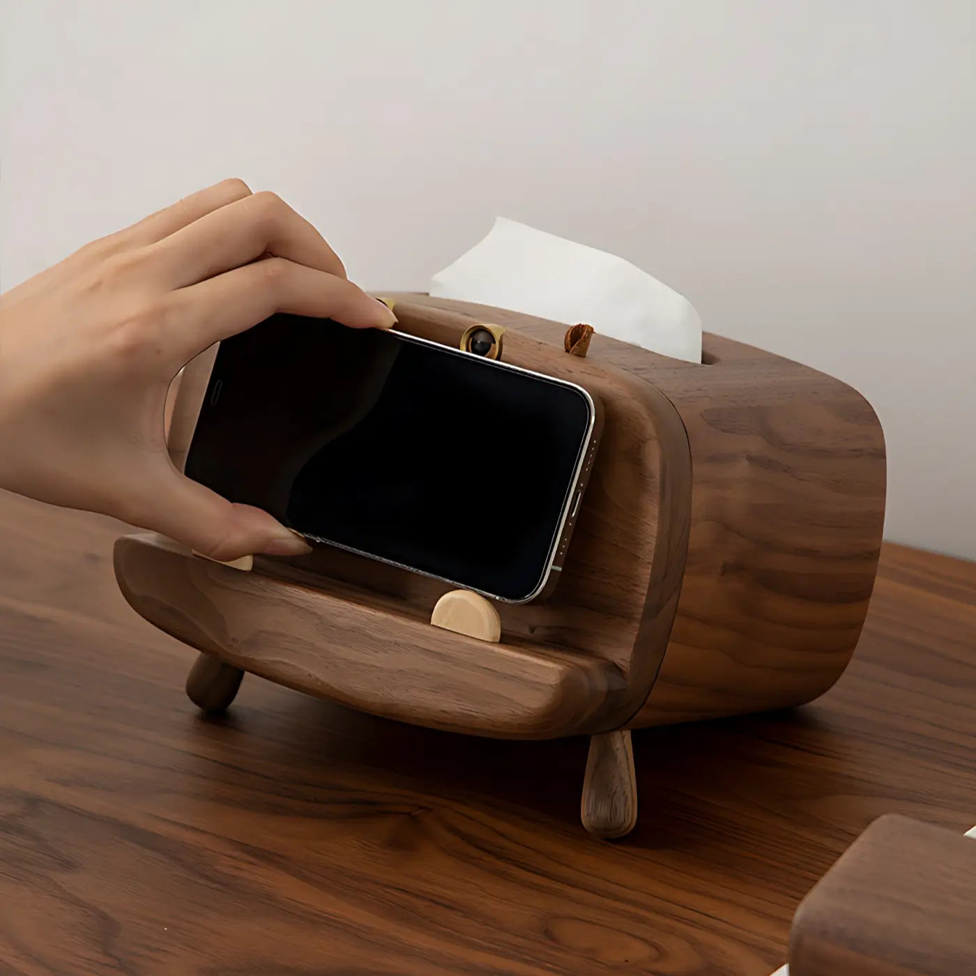 hippopotamus-multifunctional-wooden-tissue-box-phone-holder-11